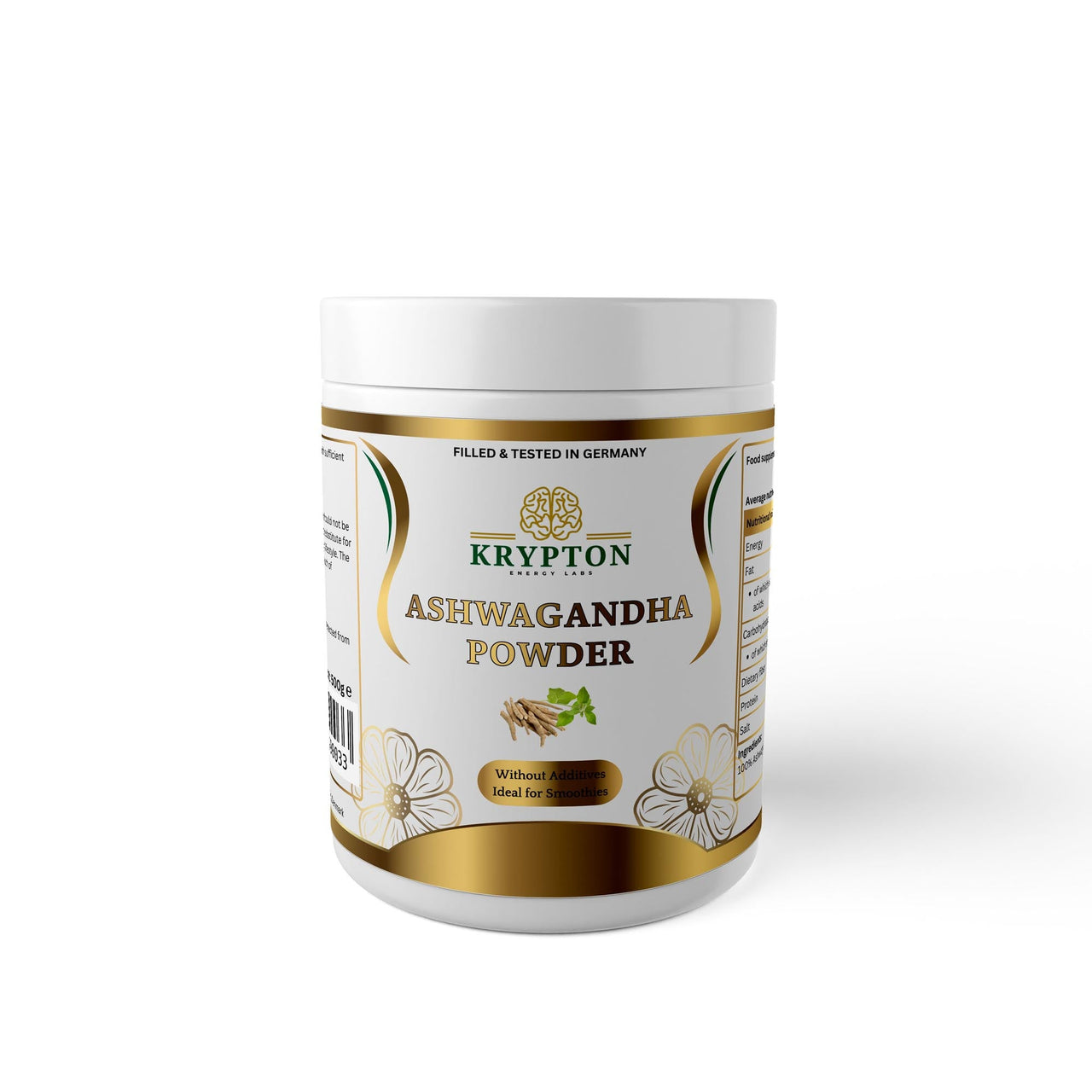 Ashwagandha Powder - Krypton Energy Labs