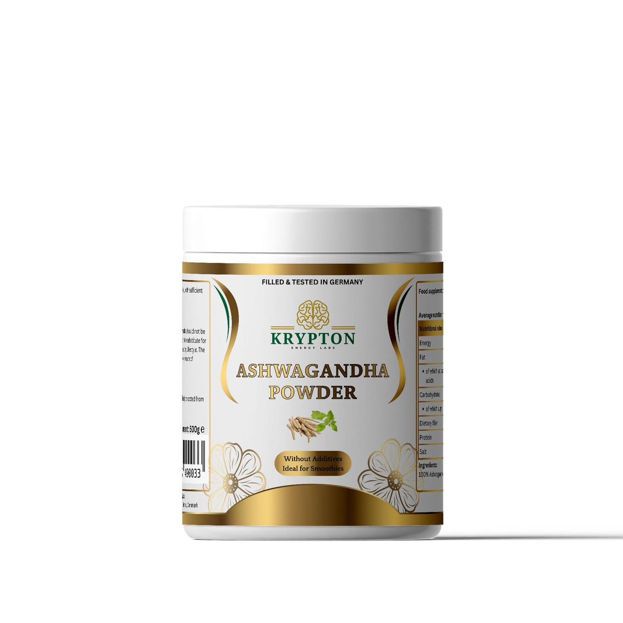 Ashwagandha Powder - Krypton Energy Labs