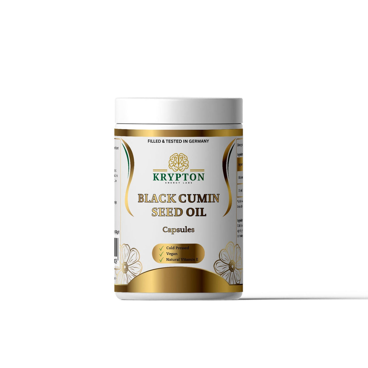 Black Cumin Seed Oil - Krypton Energy Labs