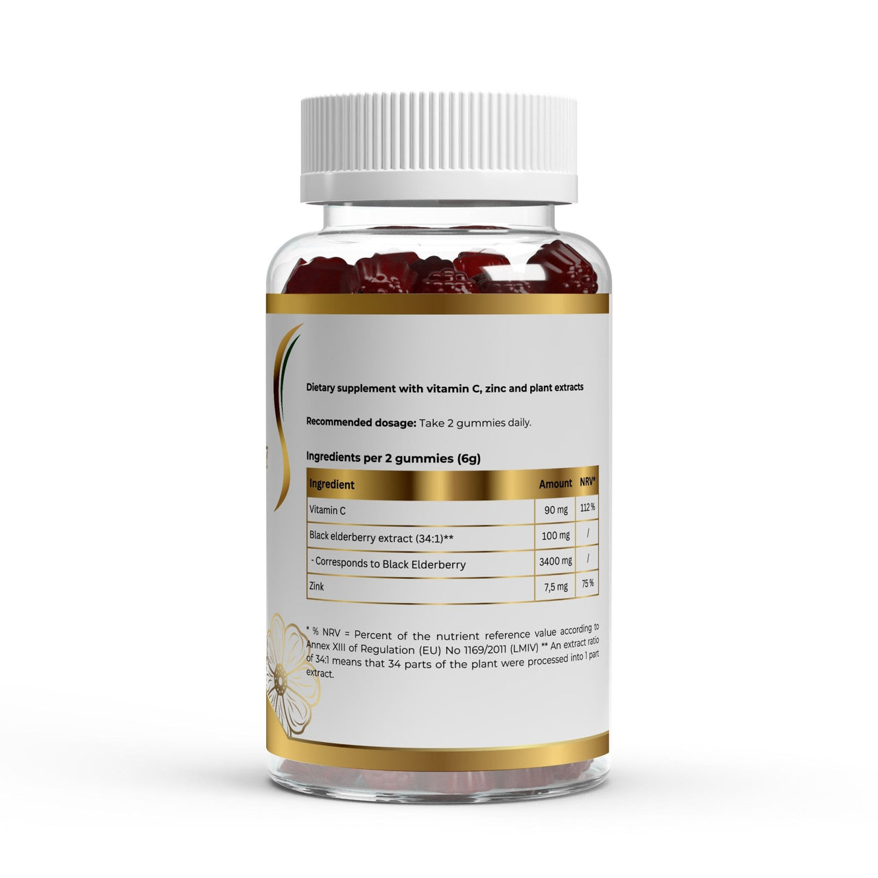 Elderberry + Vitamin C + Zink Gummies - Krypton Energy Labs