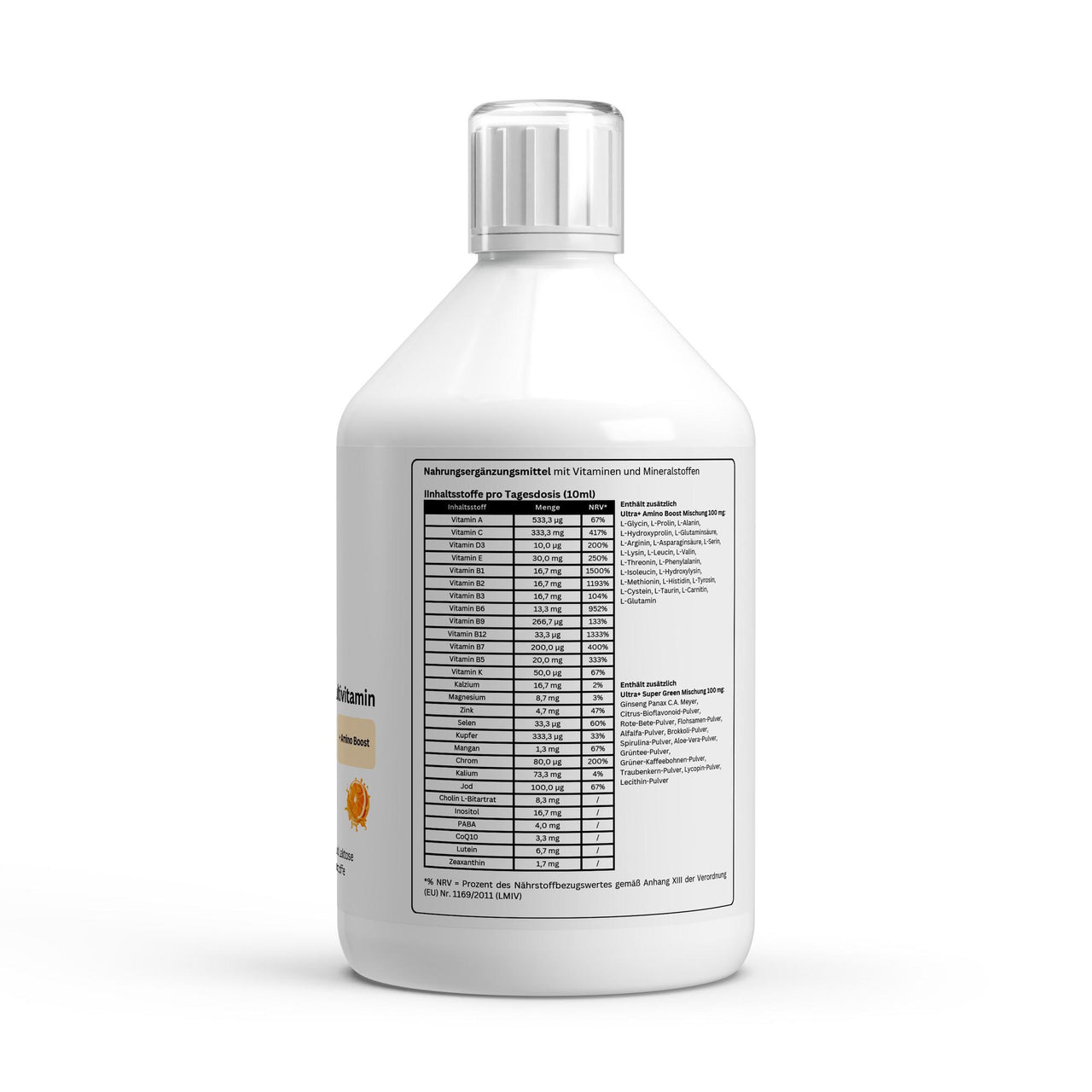 Ultra+ Essentials Multivitamin - 500ml