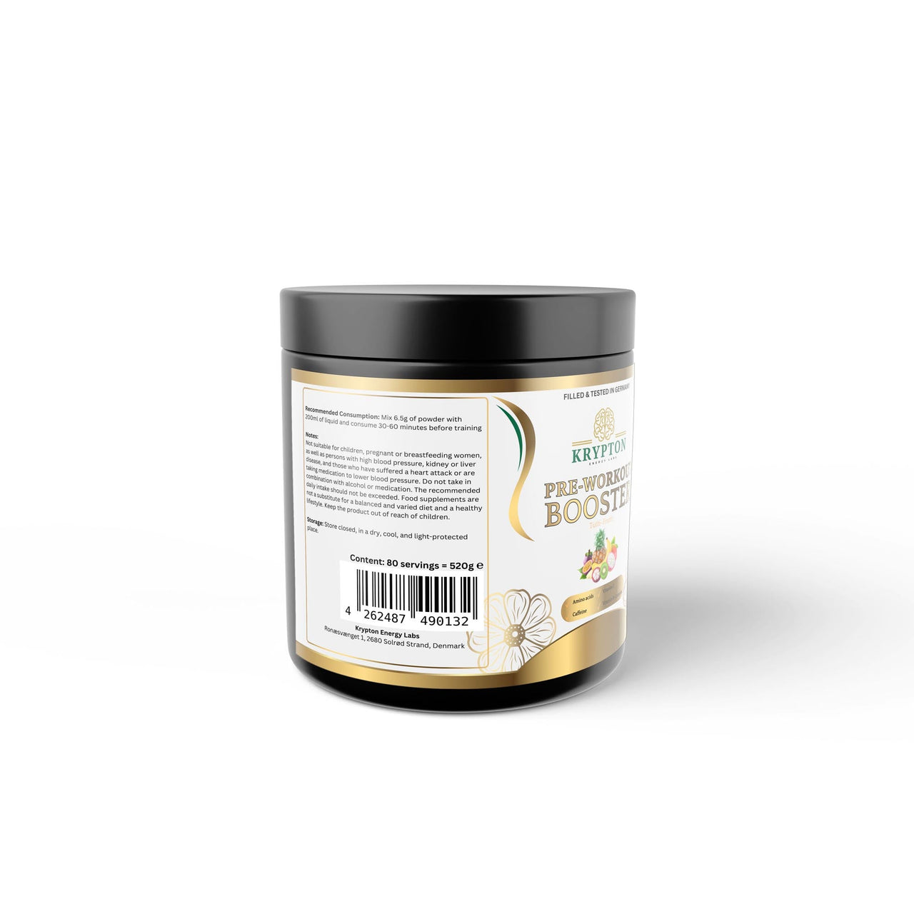 Pre - Workout Booster - Tutti Frutti - Krypton Energy Labs