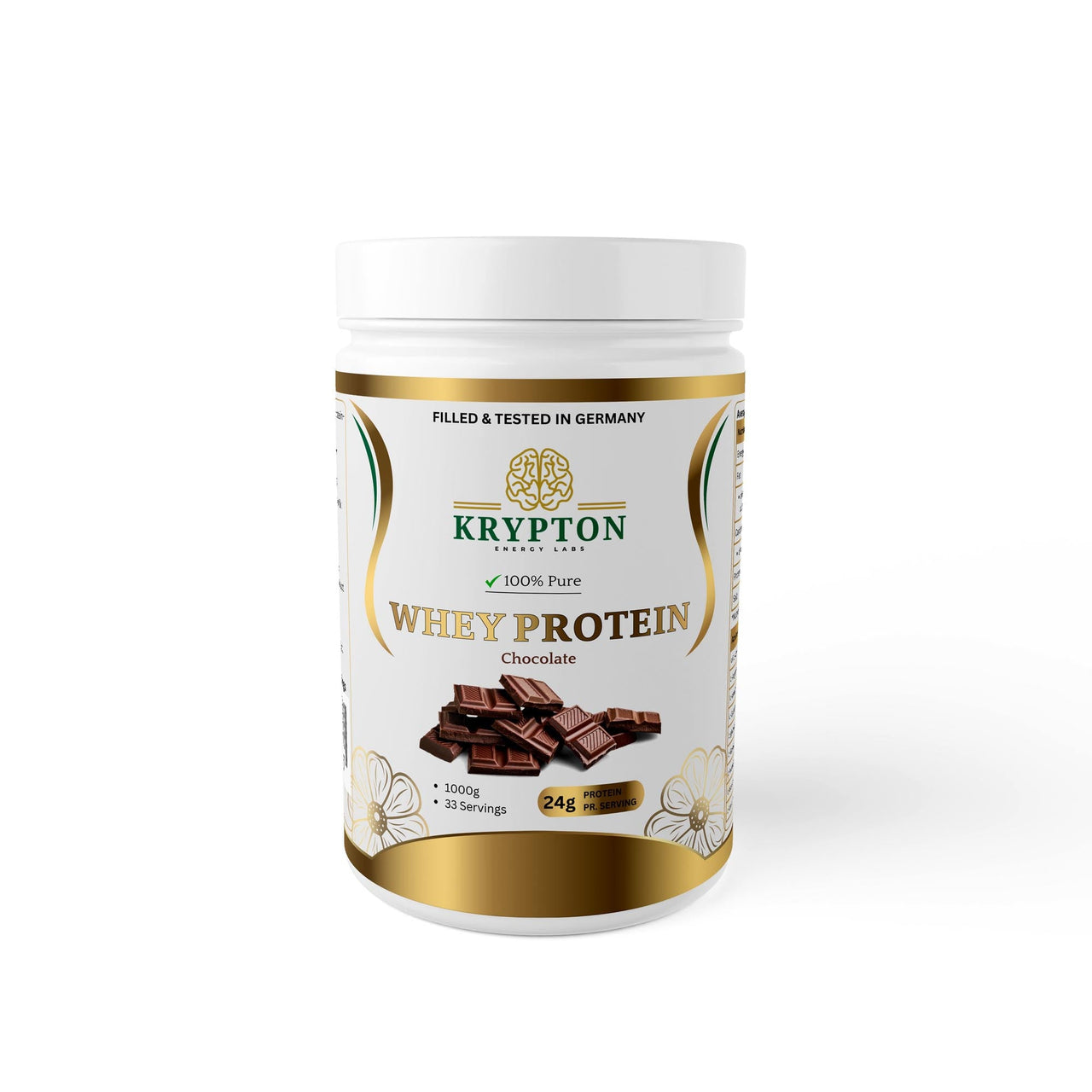 Premium Whey - Chocolate - Krypton Energy Labs
