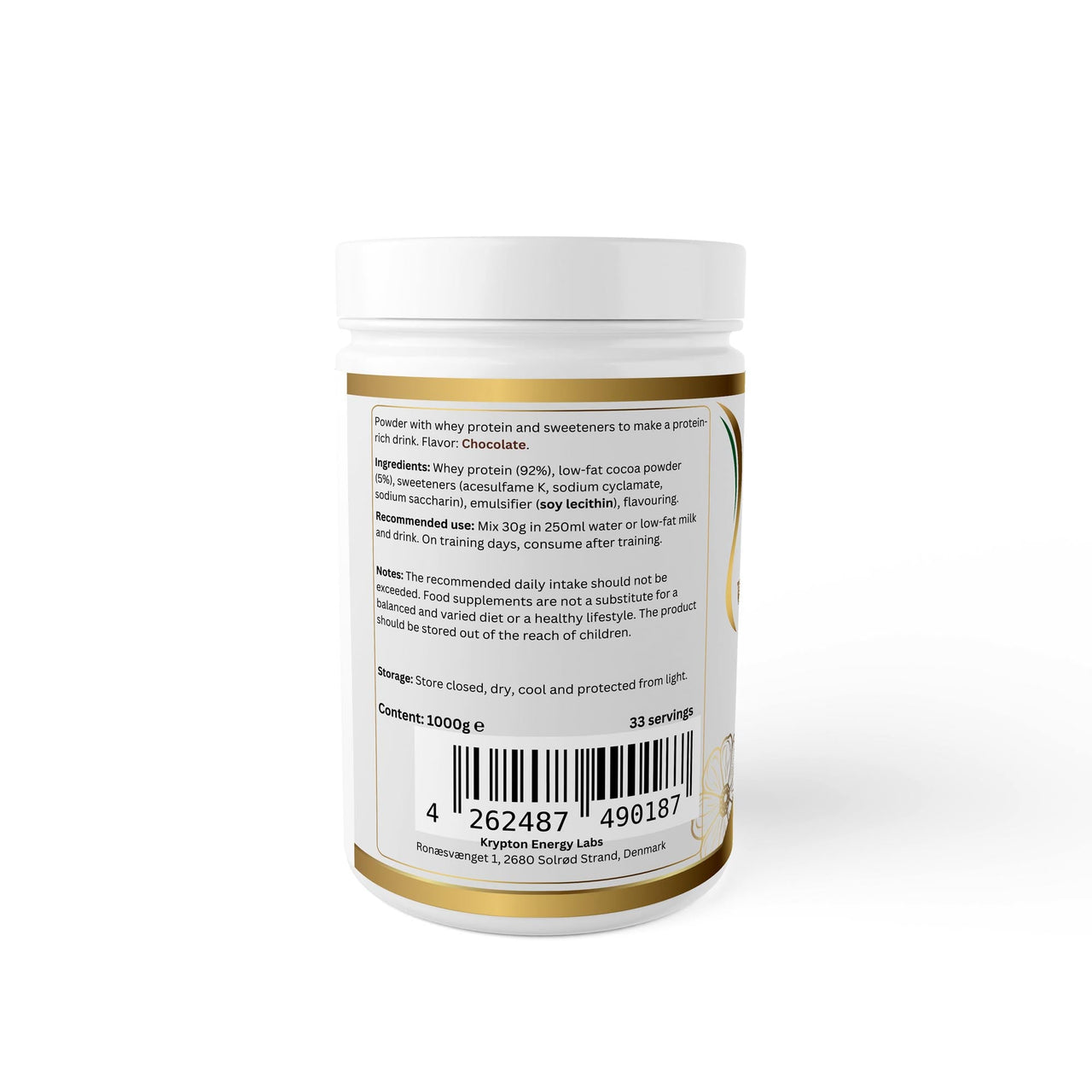 Premium Whey - Chocolate - Krypton Energy Labs